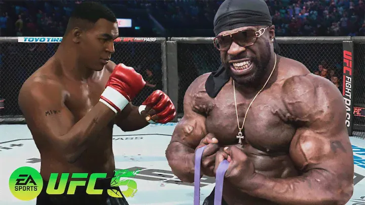 UFC5 Mike Tyson vs Muscle Bands EA Sports UFC 5 PS5