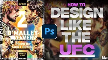 How To Make A UFC 299 Poster [Sean O'Malley vs Chito Vera] | Photoshop #UFC299