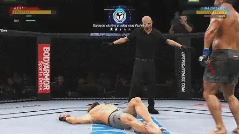 EA SPORTS™ UFC® 4 PS4 PRO 4K GAMEPLAY