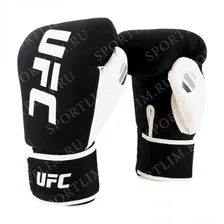 Перчатки для бокса и ММА. Размер L (белые) UFC UHK-75024