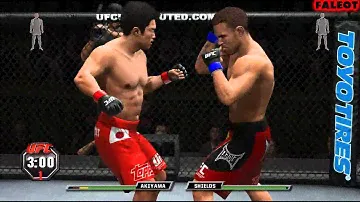 UFC Undisputed 3 Tournament Mode, средний вес, часть 1, PS3