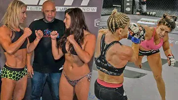 UFC STAR MACKENZIE DERN vs BODYBUILDER MANDY POLK | LFA MMA Full Fight