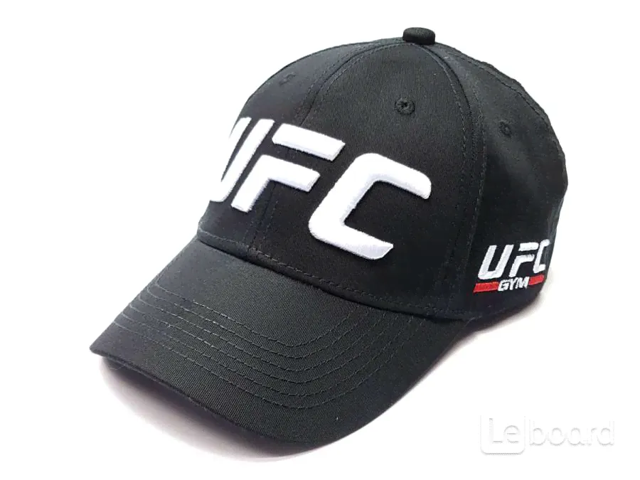 Бейсболка мужская UFC flexible (черный)-0