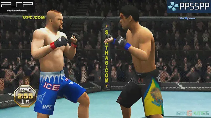 UFC Undisputed 2010 - PSP Gameplay 1080p (PPSSPP)