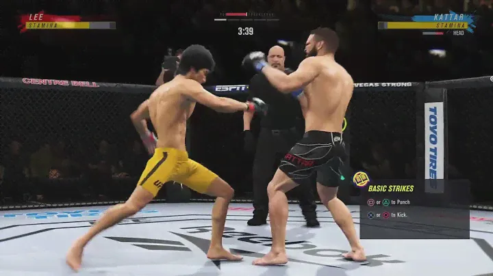 Calvin Kattar vs. Bruce Lee {c} {Featherweight Championship} (UFC 4, PS4, Ep.6)