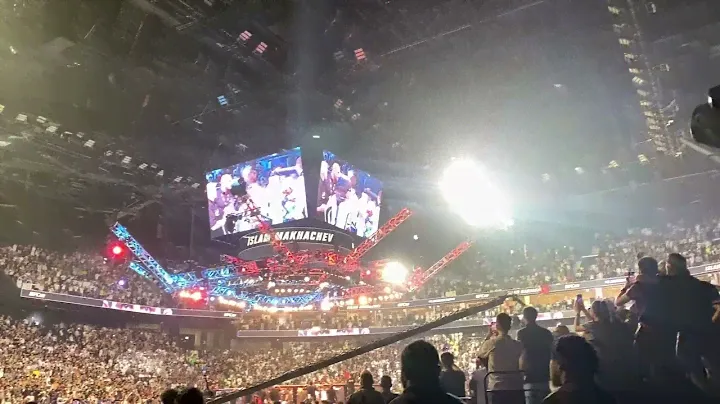 UFC FIGHTERS ETIHAD ARENA UAE