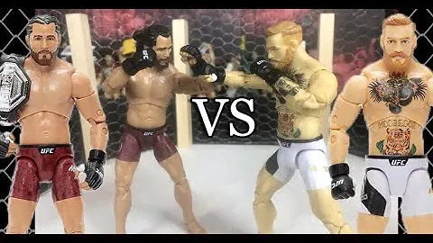CONOR MCGREGOR VS JORGE MASVIDAL (UFC Figure Stop Motion)