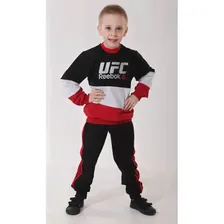 Детский спортивный костюм с принтом UFC двухнитка