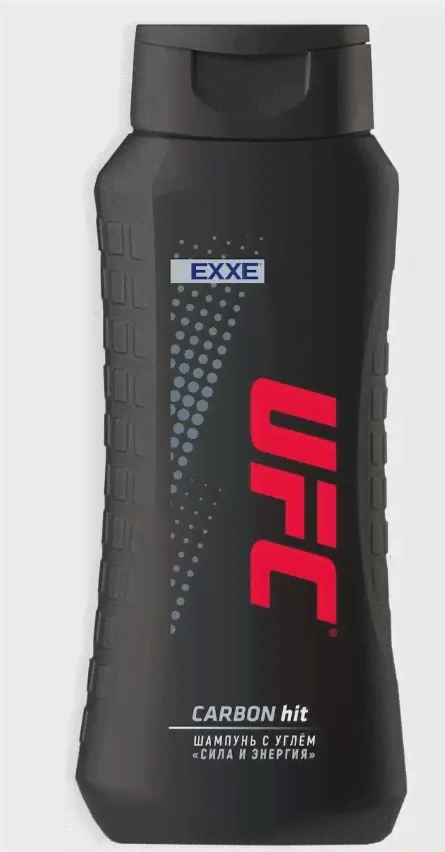 Шампунь с углем EXXE carbon hit ufc Сила и энергия 400мл-0