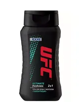 Гель для душа мужской UFC EXXE "Ultimate freshness" с ментолом, тонизирующий, 400мл
