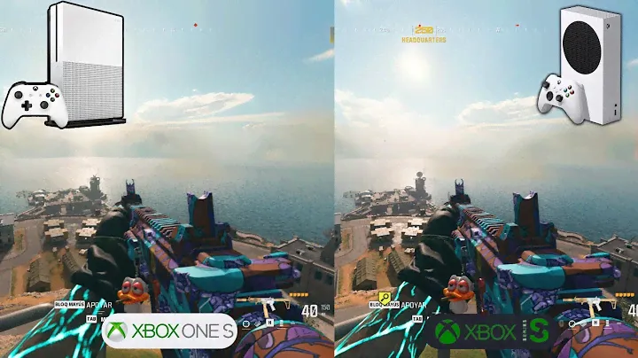 XBOX SERIES S VS XBOX ONE S | WARZONE SEASON 4 COMPARACION / GAMEPLAY 1080p 60 FPS