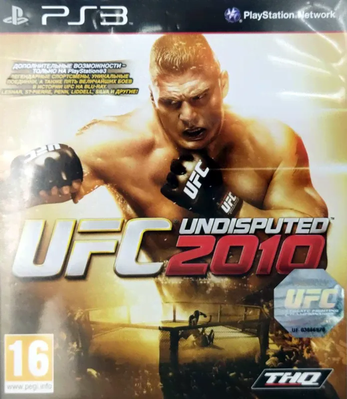 Игра UFC 2010 Undisputed для PS3 (BLES00842) (Англ. версия.) Б/У-0