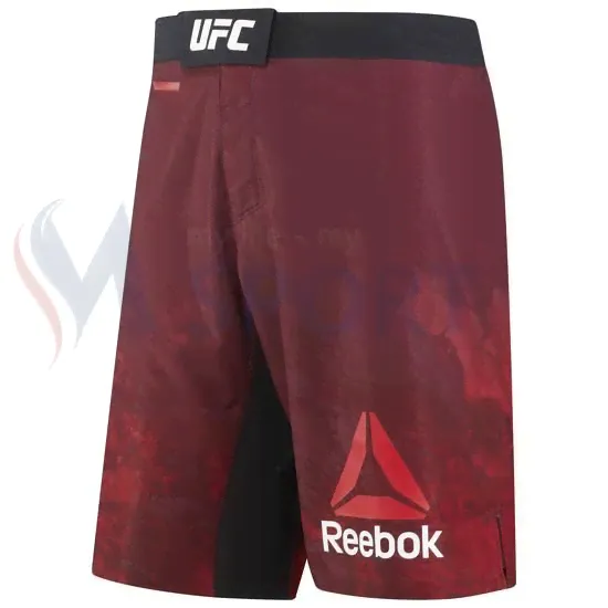 Шорты Reebok MMA UFC, RED,-0