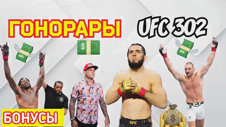 ГОНОРАРЫ UFC 302 ! Махачев|Порье|Стрикленд|Коста|Холланд.