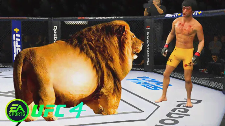 UFC4 Bruce Lee vs Golden Lion EA Sports UFC 4 PS5