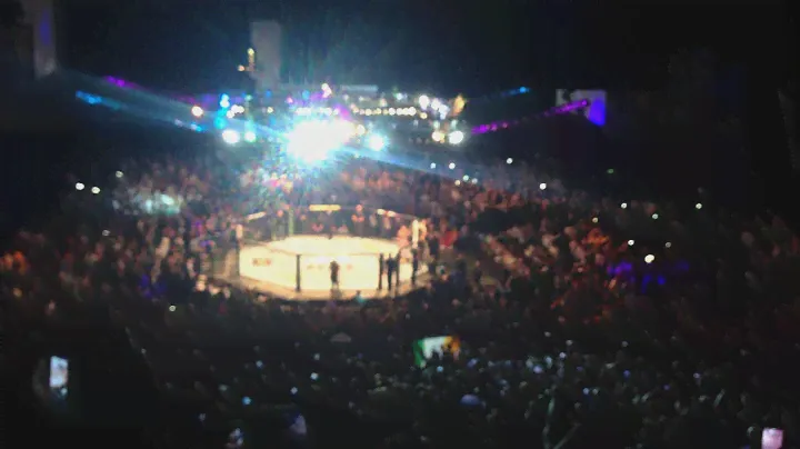 UFC Fight Night 46 Dublin Conor McGregor Entrance against Diego Brandao