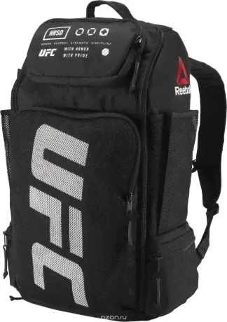 Рюкзак мужской Reebok Ufc Backpack, цвет: черный. CZ9901-0