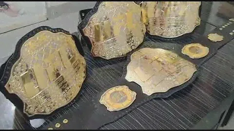 Current Made UFC Championship Title Belt
